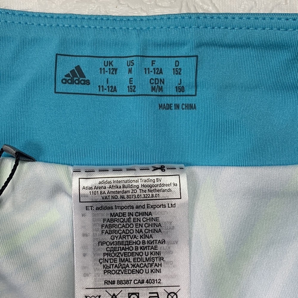 Adidas Girls Print Golf Skort NWT Sz M‎ - Picture 5 of 5